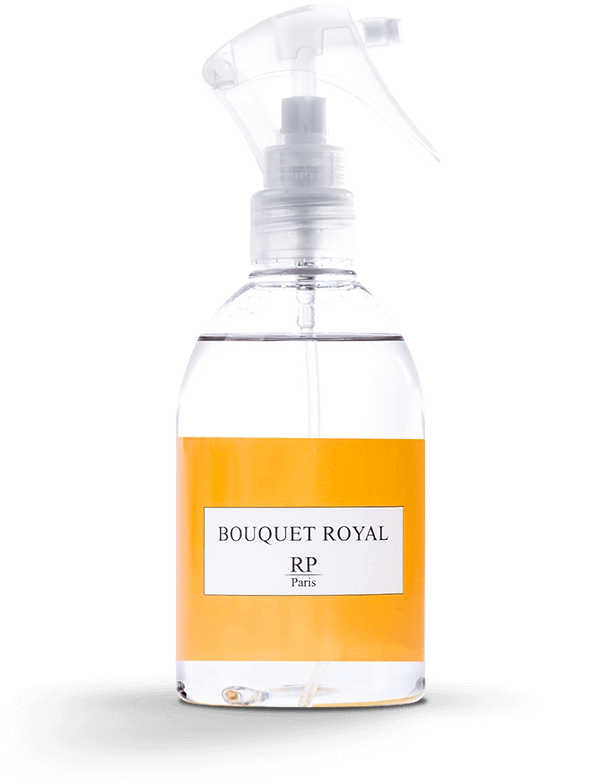 Bouquet Royal RP Paris Parfum d ambiance floral et élégant spray désodorisant aux notes de fleurs blanches et de bois précieux The Secrets Garden