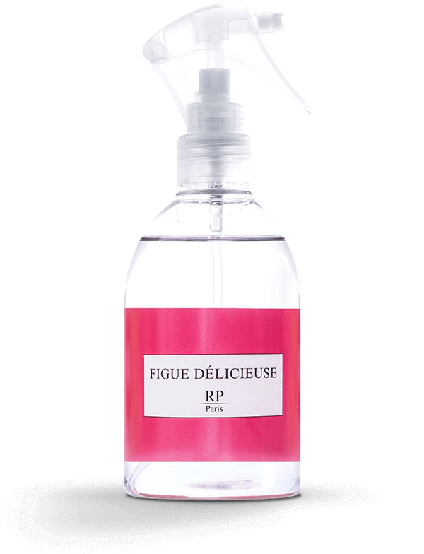 Figue Délicieuse RP Paris Parfum d ambiance gourmand et fruité spray désodorisant aux notes de figue mûre et de vanille The Secrets Garden