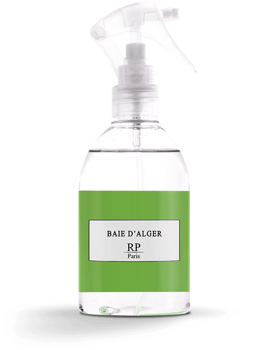 Baie d Alger RP Paris Parfum d ambiance frais et vivifiant spray désodorisant aux notes d agrumes et de feuilles vertes The Secrets Garden
