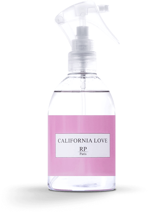 California Love RP Paris Parfum d ambiance floral et délicat spray désodorisant aux notes de fleurs blanches et de musc The Secrets Garden
