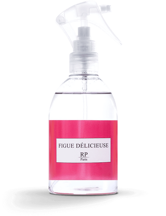 Figue Délicieuse RP Paris Parfum d ambiance gourmand et fruité spray désodorisant aux notes de figue mûre et de vanille The Secrets Garden
