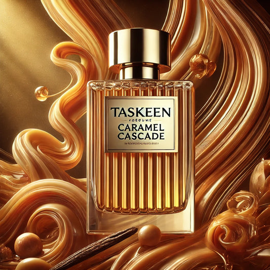 Taskeen Caramel Cascade Parfum gourmand luxe The Secrets Garden
