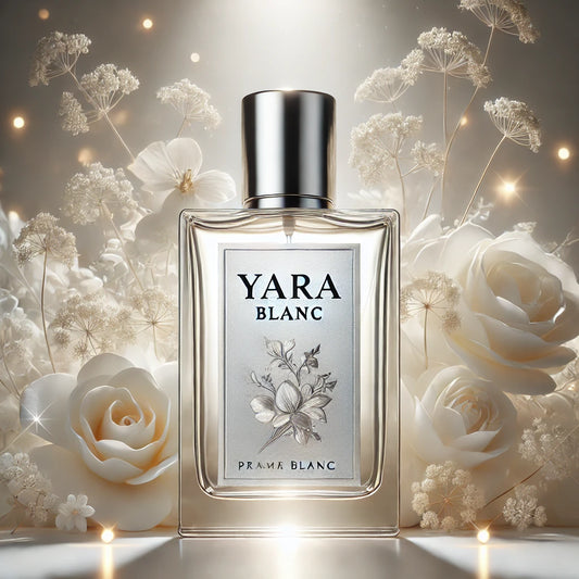 Yara Blanc - Parfum floral élégant aux notes de fleurs blanches et de musc | The Secret’s Garden
