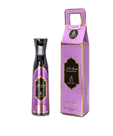 Musc Cotton – Air Freshener 250ml | Parfum Léger et Poudré pour Maison - the-secrets-garden